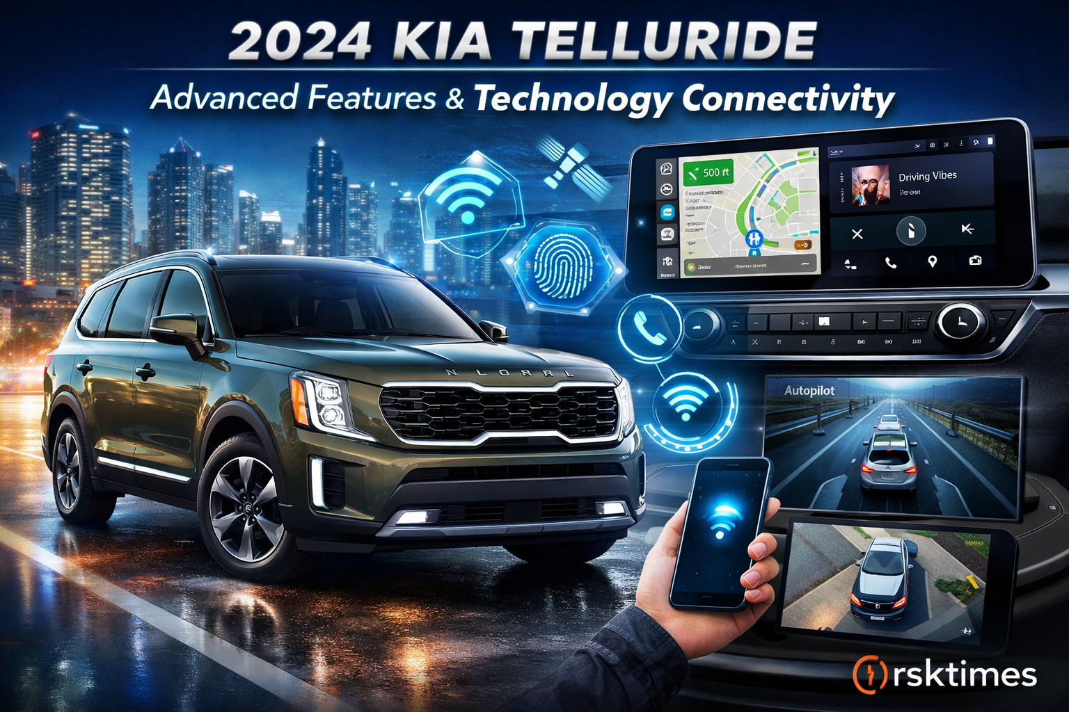 2024 kia telluride advanced features technology connectivity