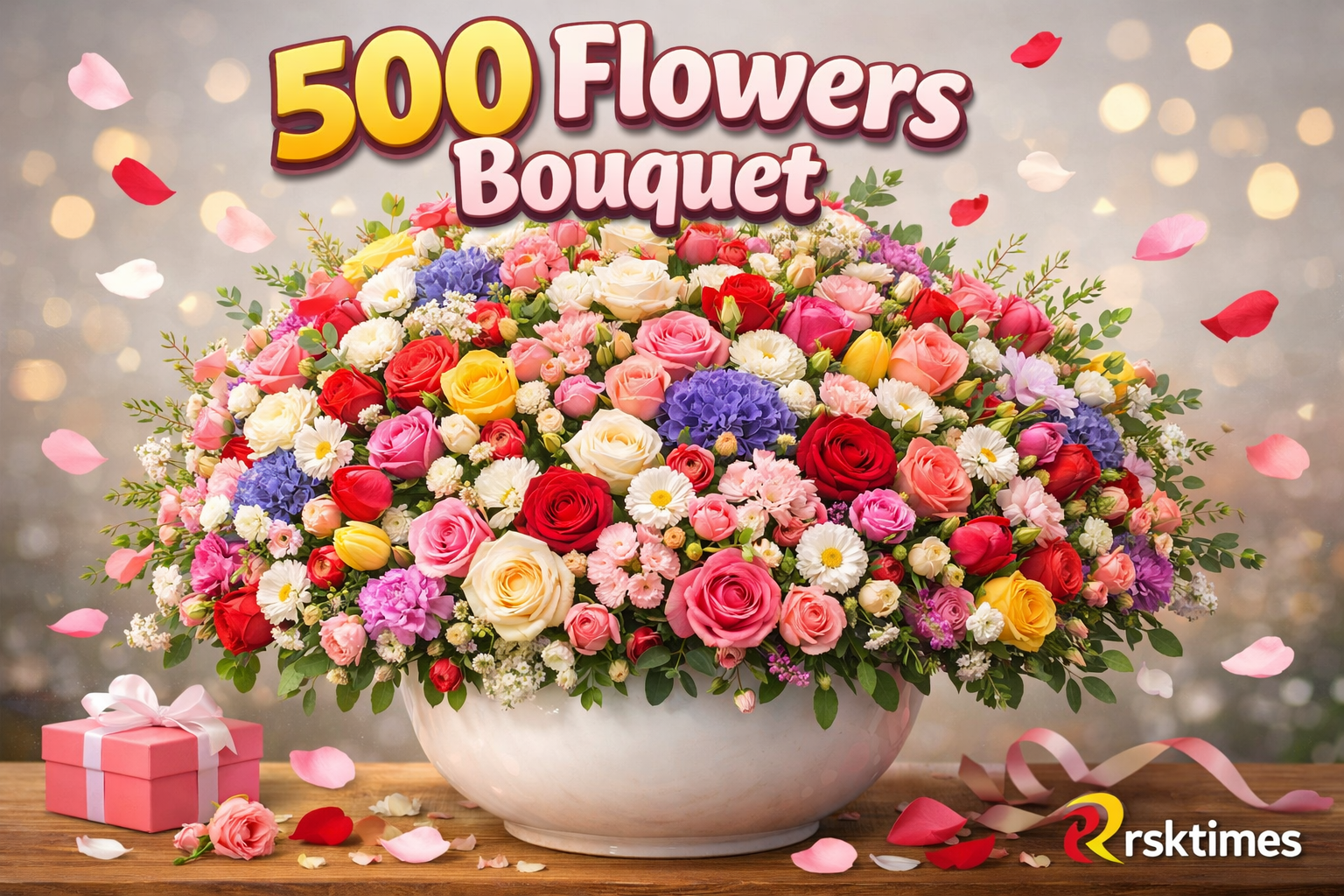 500 flowers bouquet