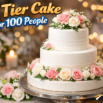 3 tier cake for 100 people
