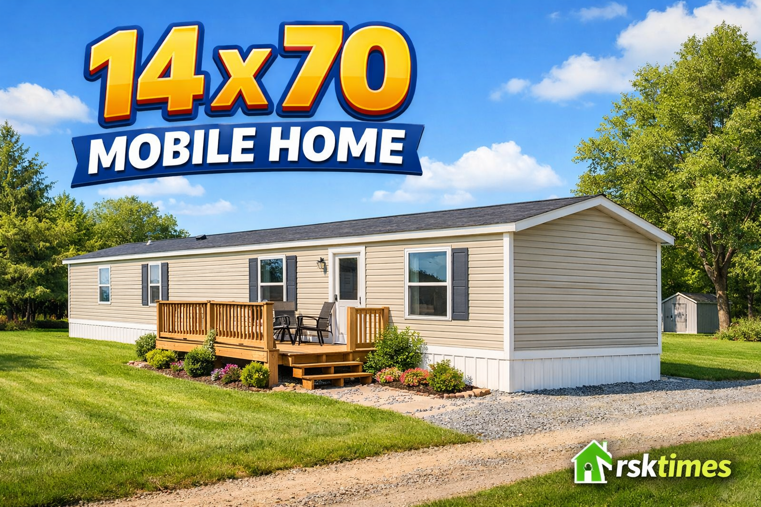 14 x 70 mobile home