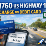 11760 us highway 1 charge on debit card