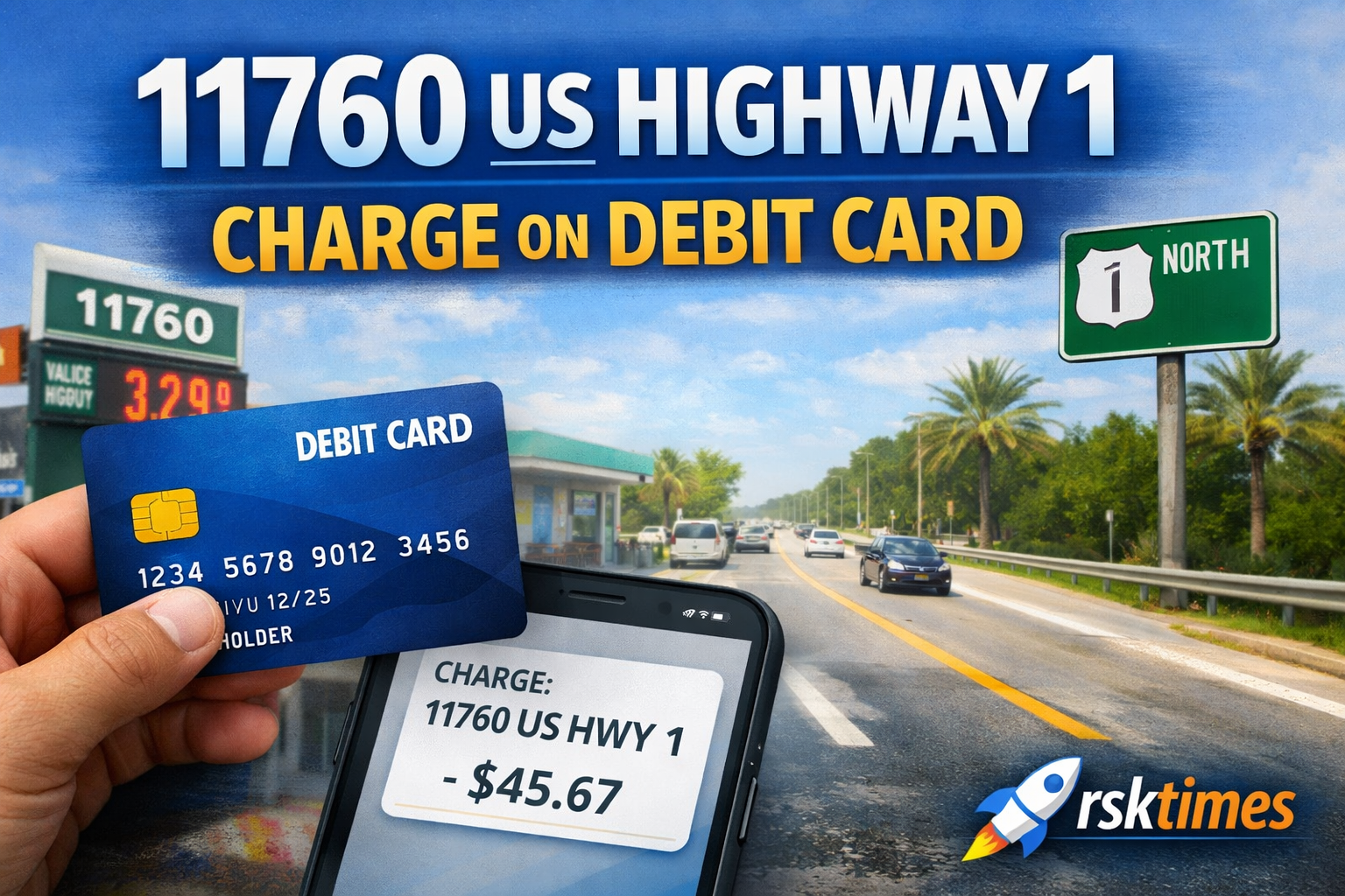 11760 us highway 1 charge on debit card